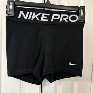 Nike Pro Women's Athletic Black Shorts